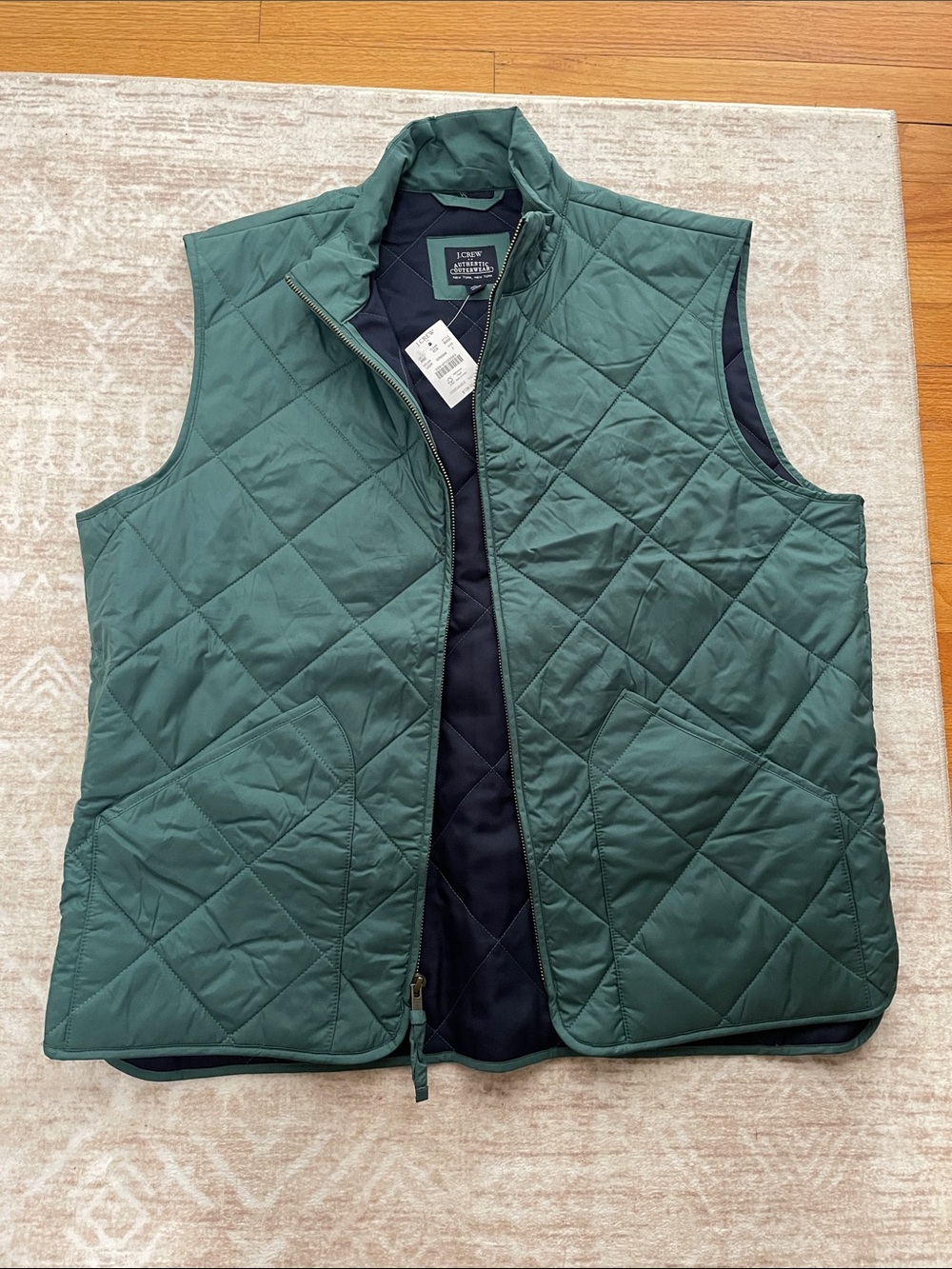 NWT J.Crew Walker Vest Size Large